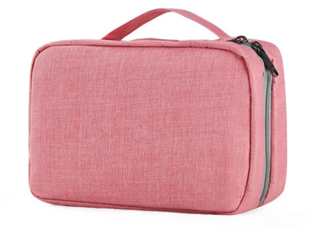 Makeup Bag Travel Large Cosmetic Brush Holder Make Up 4