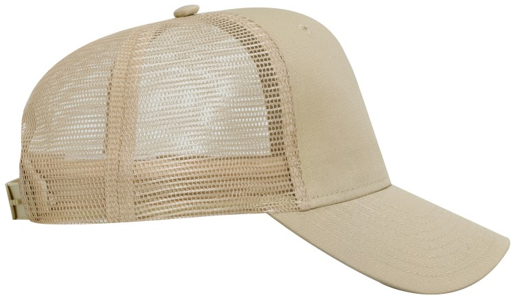 OTTO CAP® 6 Panel Mid Profile Mesh Back Trucker Hat 24
