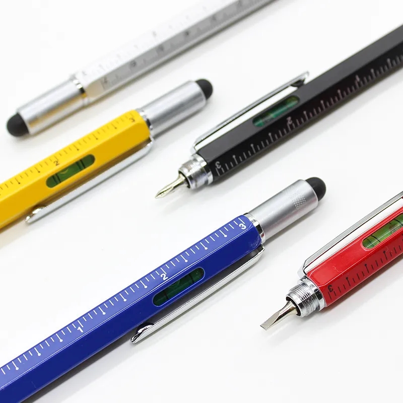 Metal 6-in-1 multifunctional pen 3