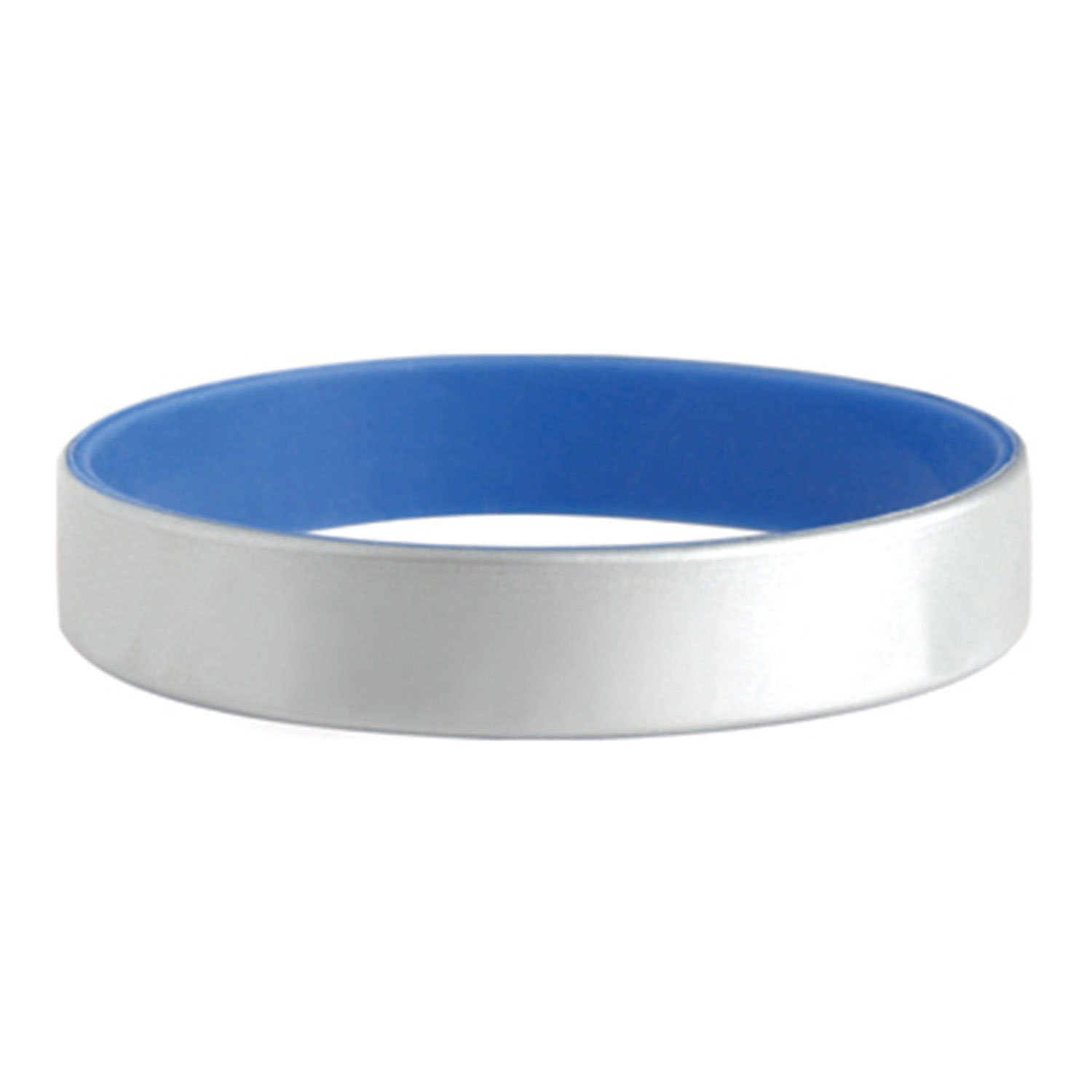 Silver Silicone Bracelets