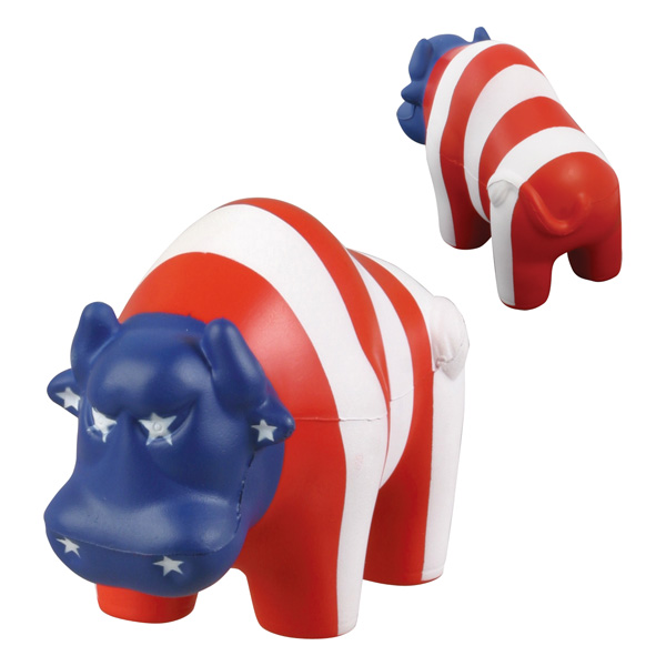Patriotic Bull Stress Reliever 1