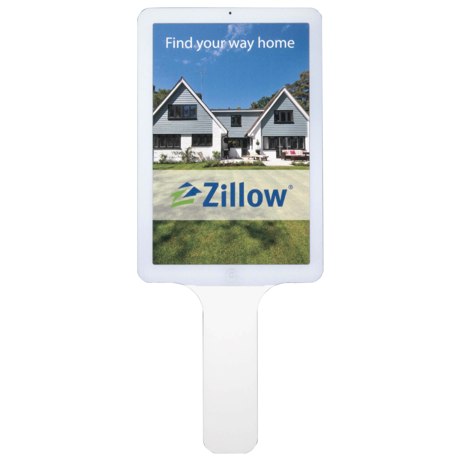 Rally Sign PVC 3mm Stock Shape 96 sq. in. - White 262