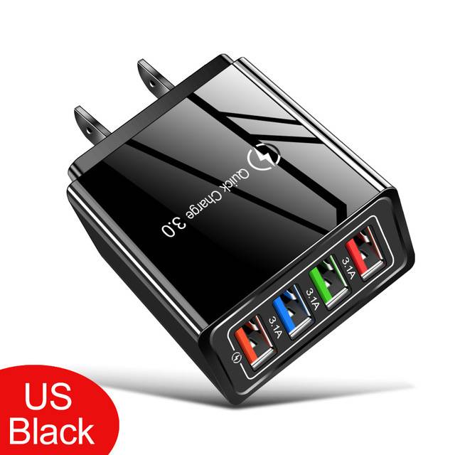 USB Charger Cube Wall Plug 6