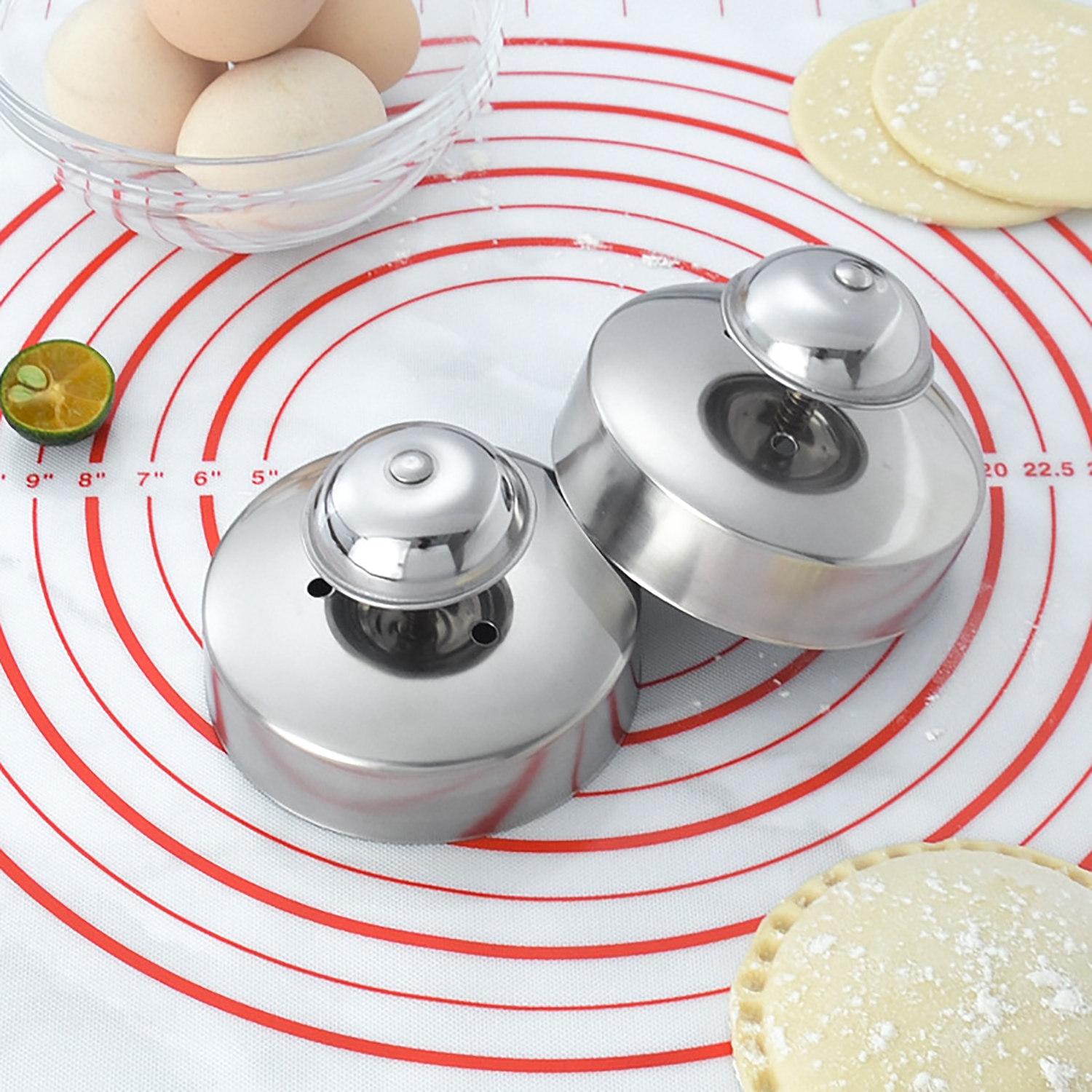 Stainless Steel Sandwich Sealer Sand w/ Cutter 3