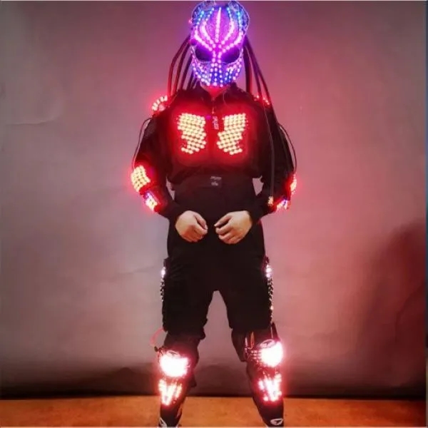 Interactive LED Robot Costume for Parties and Events 5