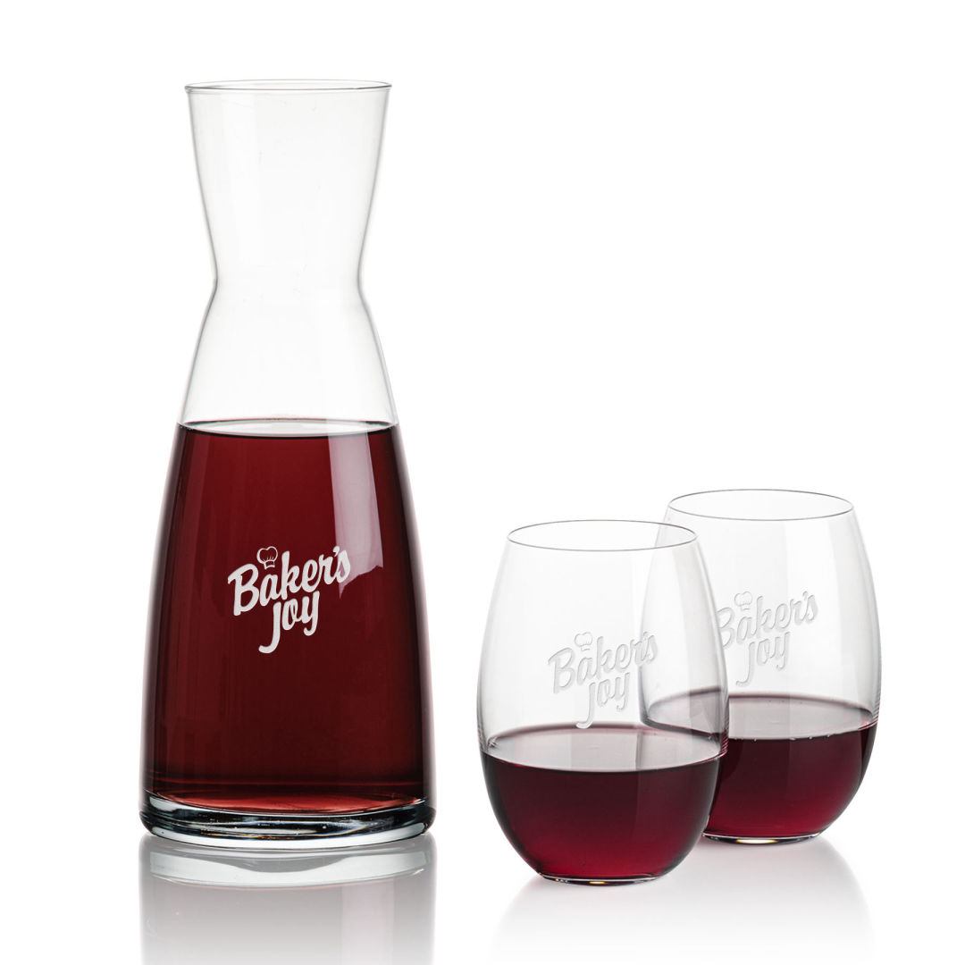 Winchester Carafe & Carlita Stemless 4