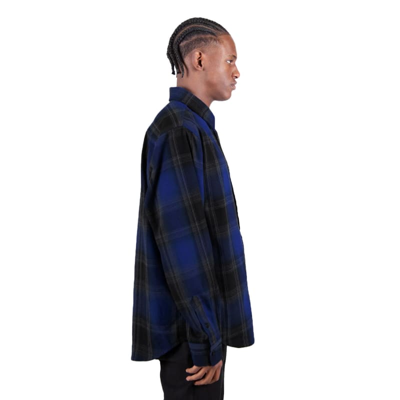 Shaka Wear Men's Plaid Flannel Overshirt 10