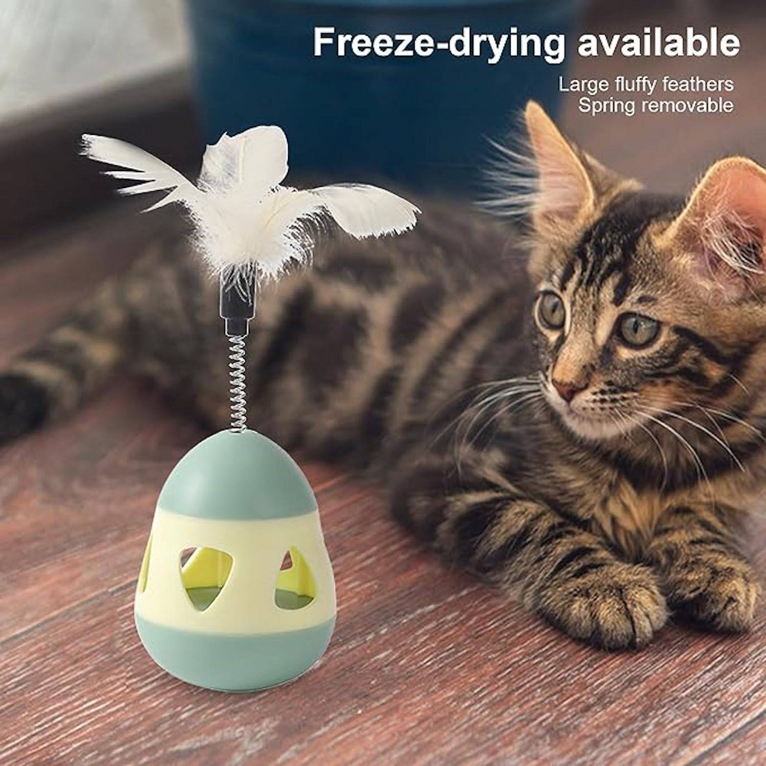 Creative Tumbler Cat Toy with Feeding Function 5