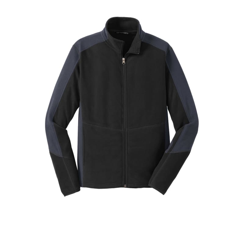 Port Authority Colorblock Microfleece Jacket. 2