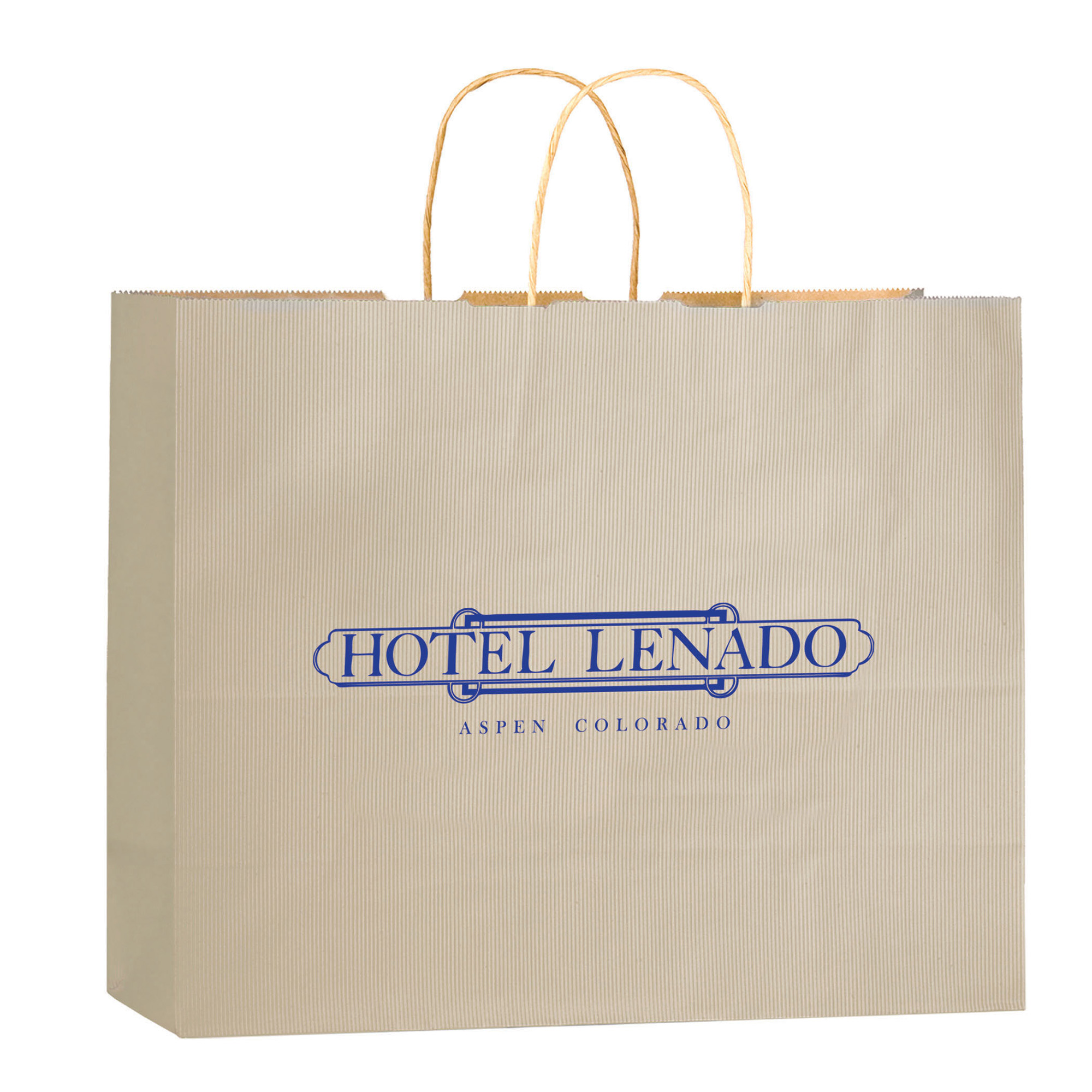 Matte Color Paper Shopper with Twisted Paper Handles 22