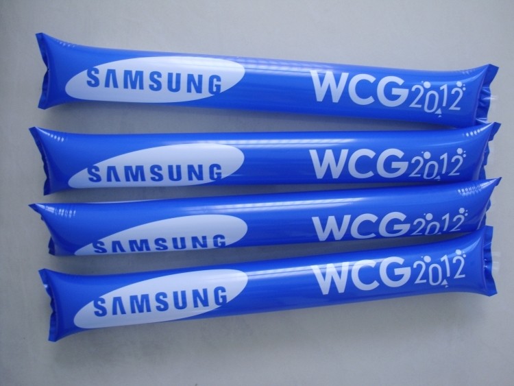PE Inflatable Cheering Sticks Noise Maker Sticks 2