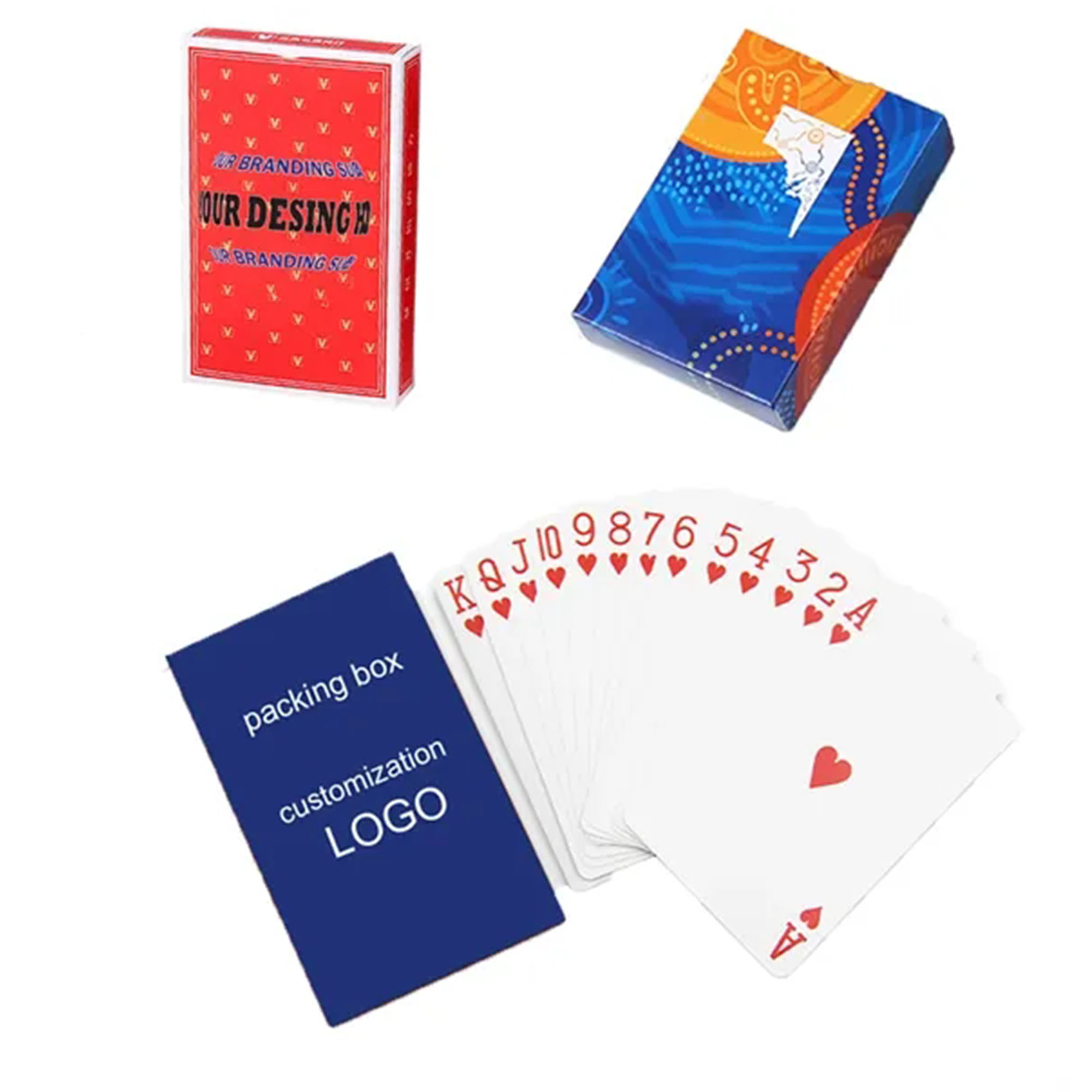 Customizable Smooth Surface Playing Cards 1