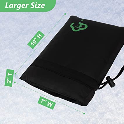 Outdoor Faucet Cover for Winter Freeze Protection 4