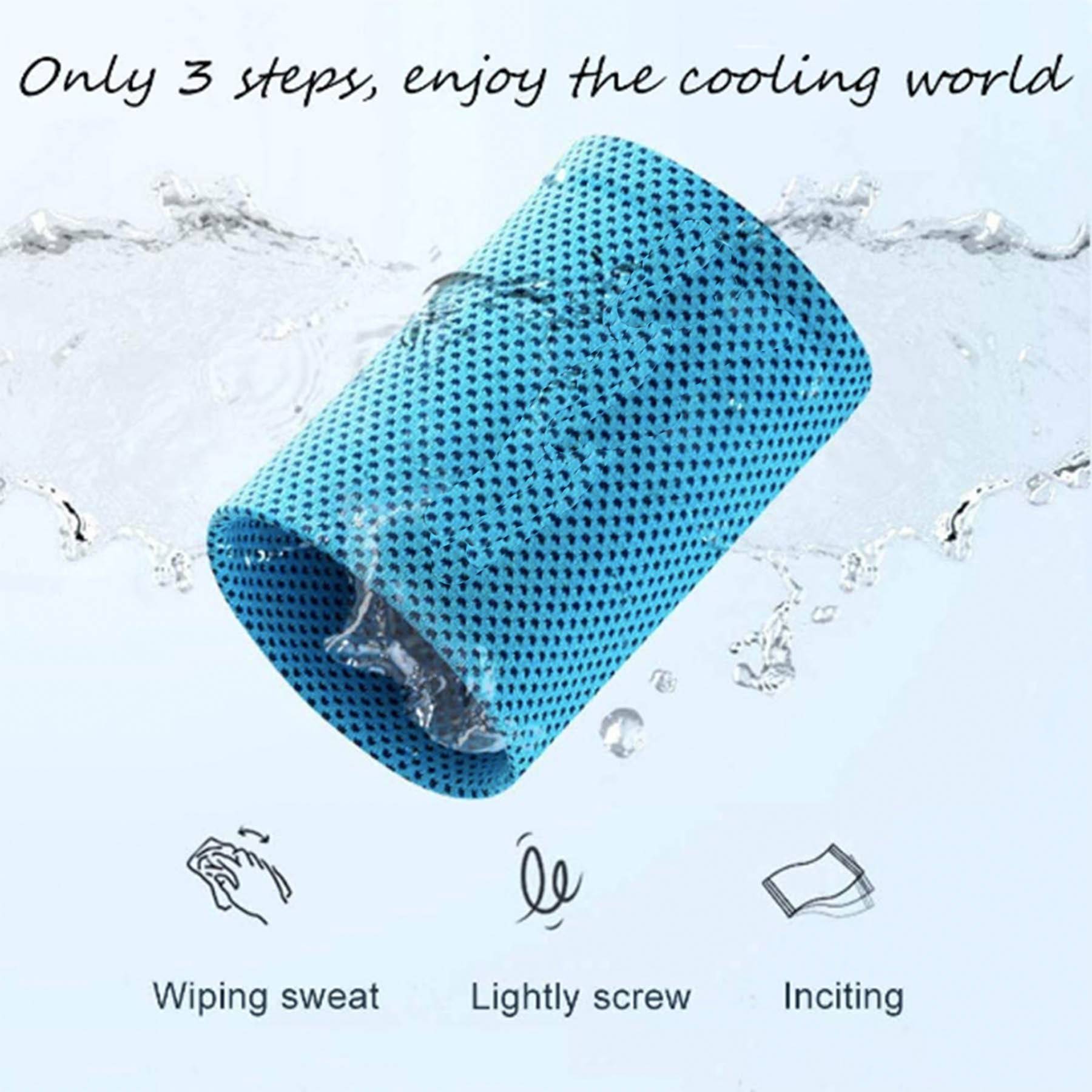 Fitness Sports Sweat Absorbent Polyester Wristband 2