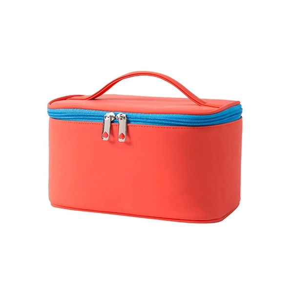 PU Travel Makeup Organizer Box & Cosmetic Toiletry Bag 9