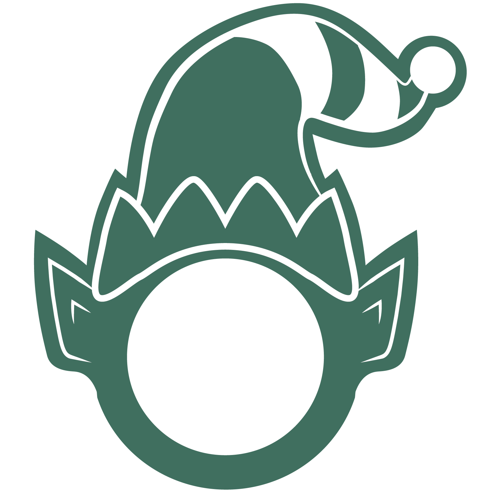 Elf Hat Pullover Visor 2