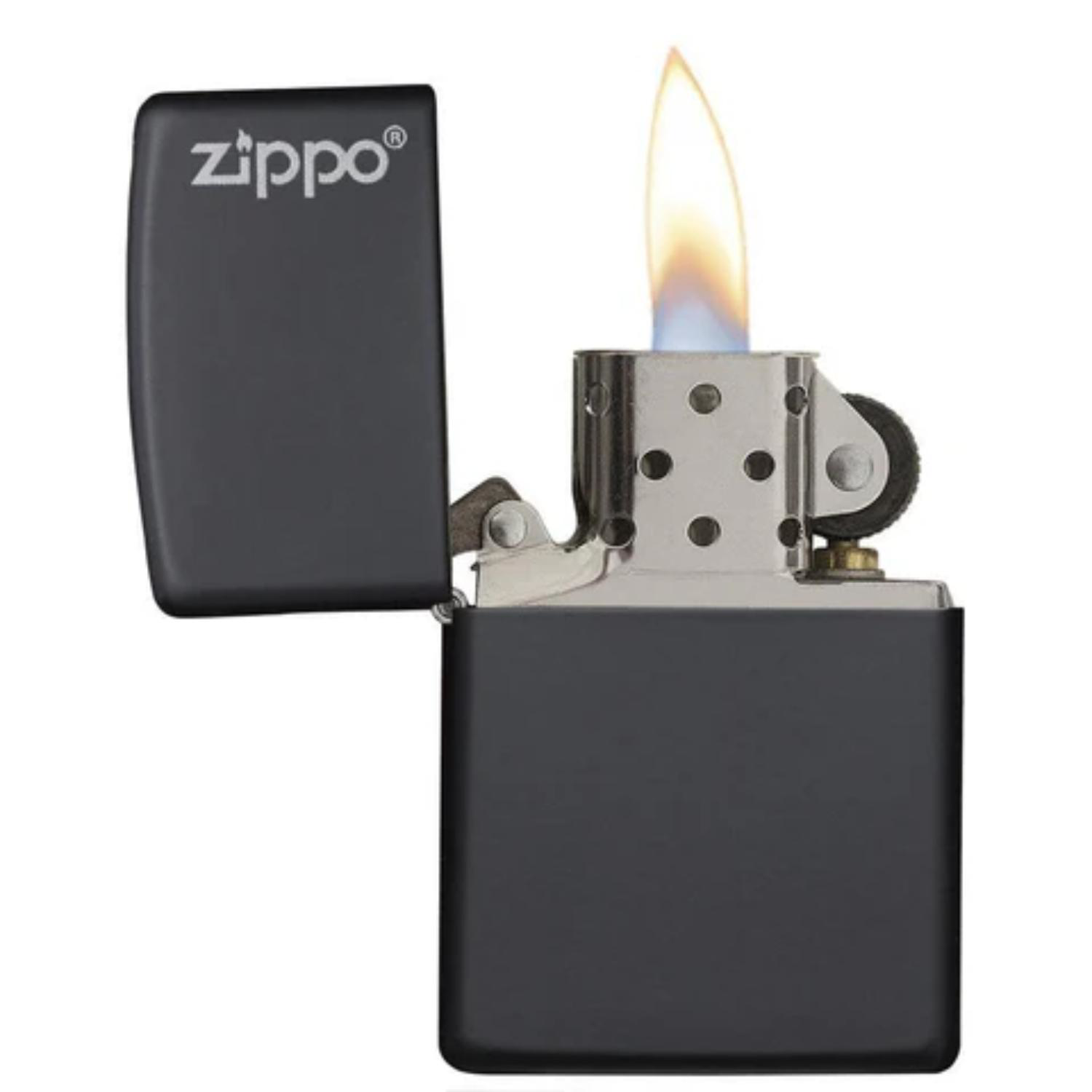 Zippo® USA-Made Classic Windproof Lighter w/ Logo 2