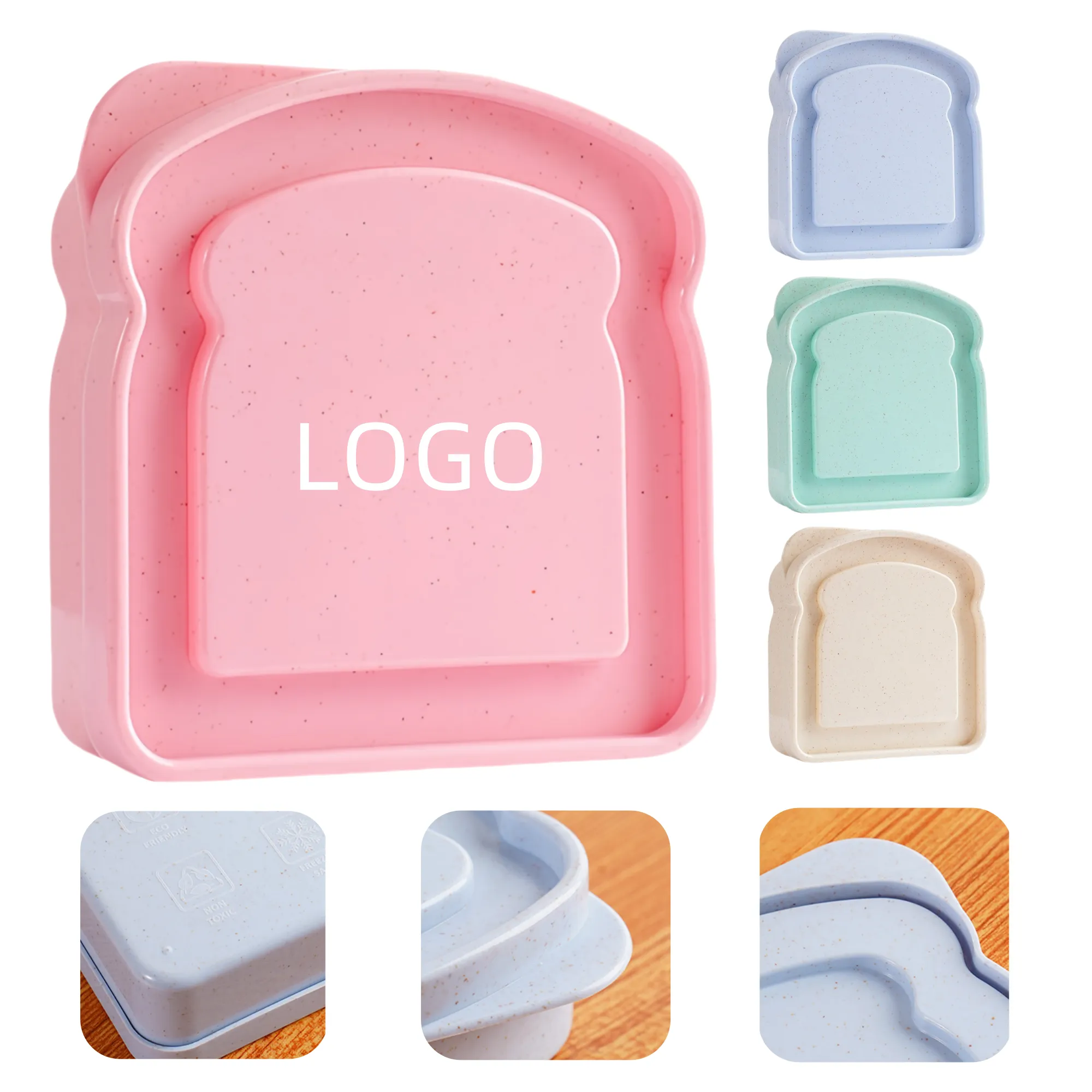 Wheat Straw Bread Lunch Box 1