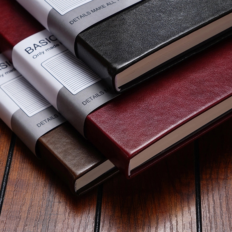 PU Leather A5 Business Travel Journal Diary Notebook 2