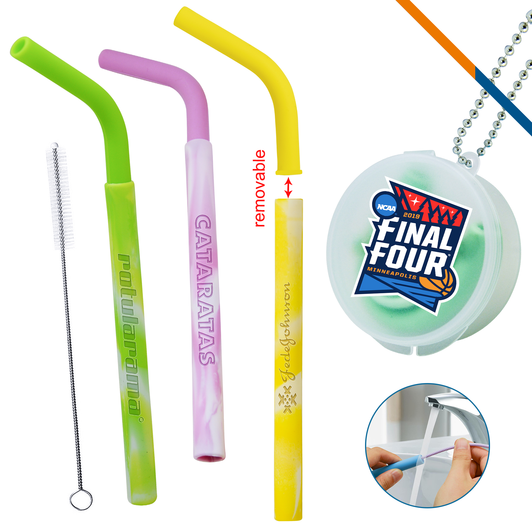 Joy Silicone Straw 9