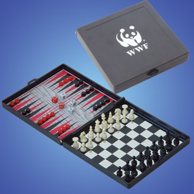 Classic Game of Magnetic Chess & Backgammon 2