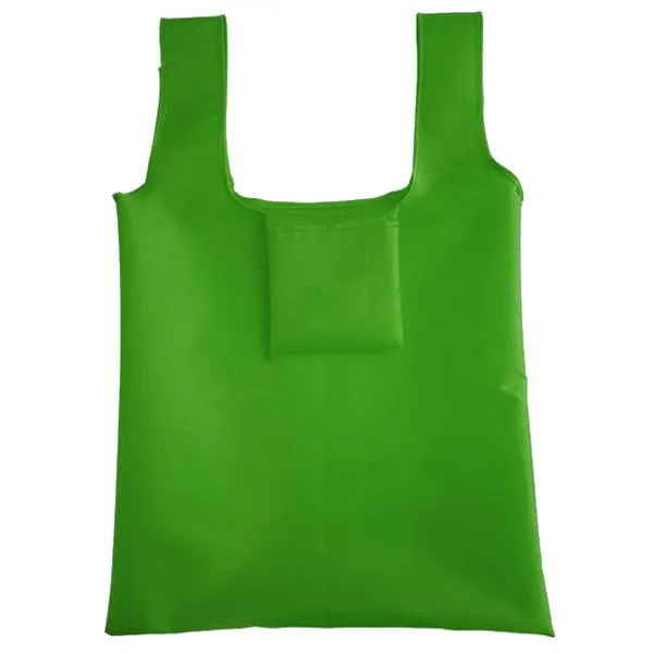 T-shirt Foldable RPET Shopping Bag with Pouch 5