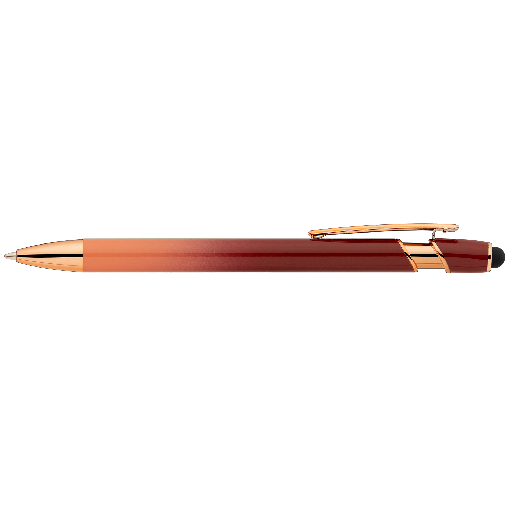 Ellipse Ombre Rose Gold Stylus Pen 16