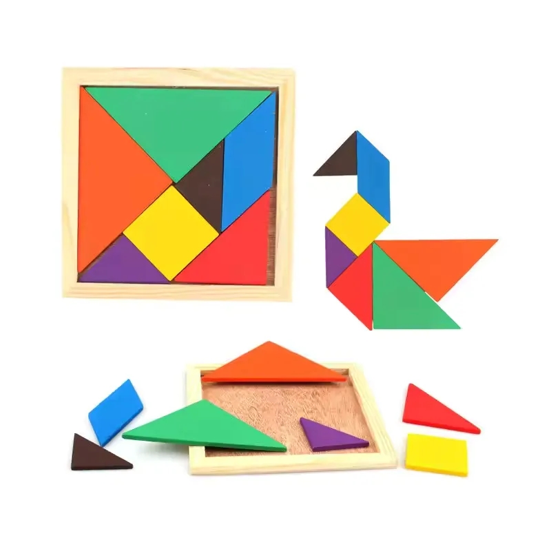 Wooden Tangram/Puzzle 6