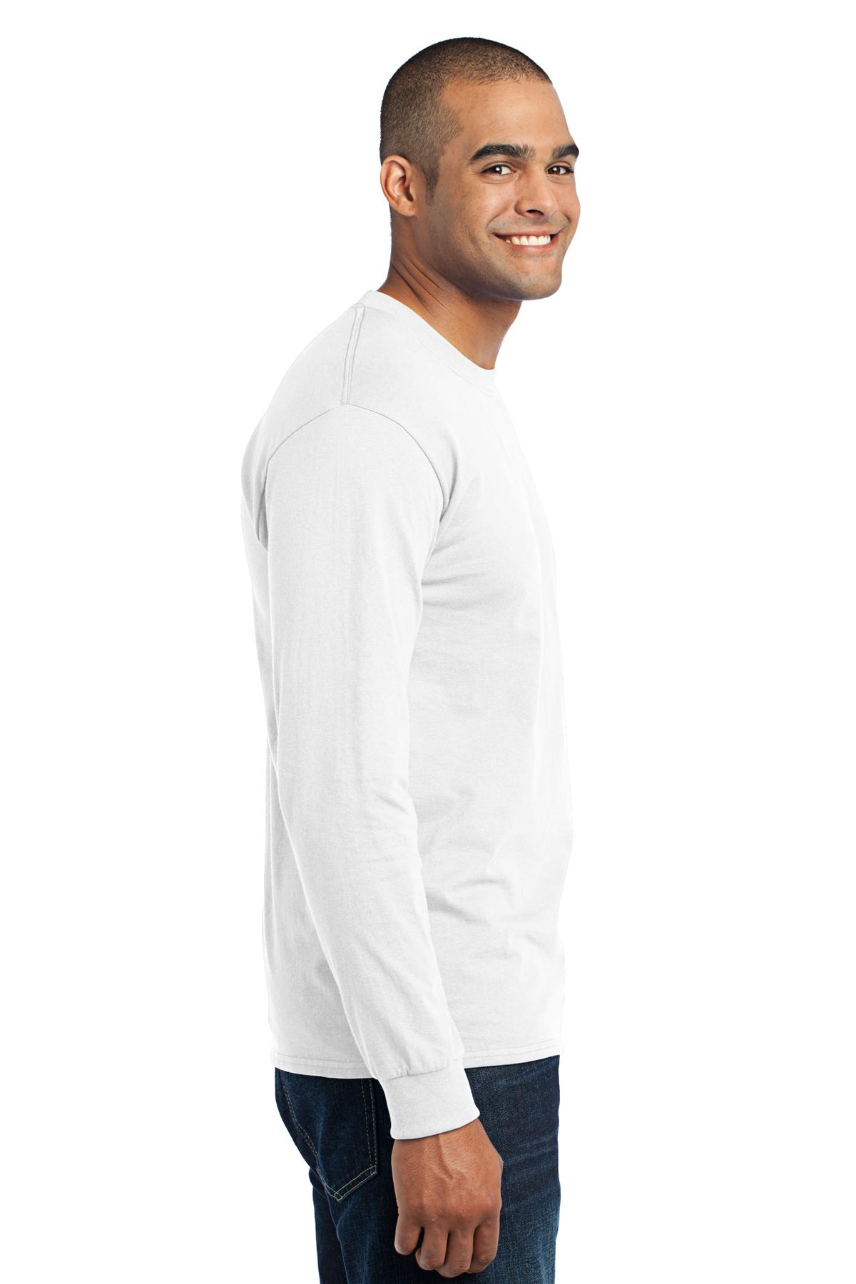 Port & Co Long Sleeve Core Blend Tee. PC55LS 90
