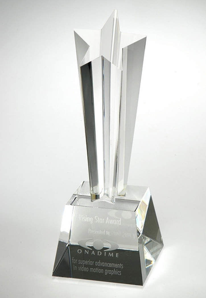 SHOOTING OPTICAL CRYSTAL AWARD 2