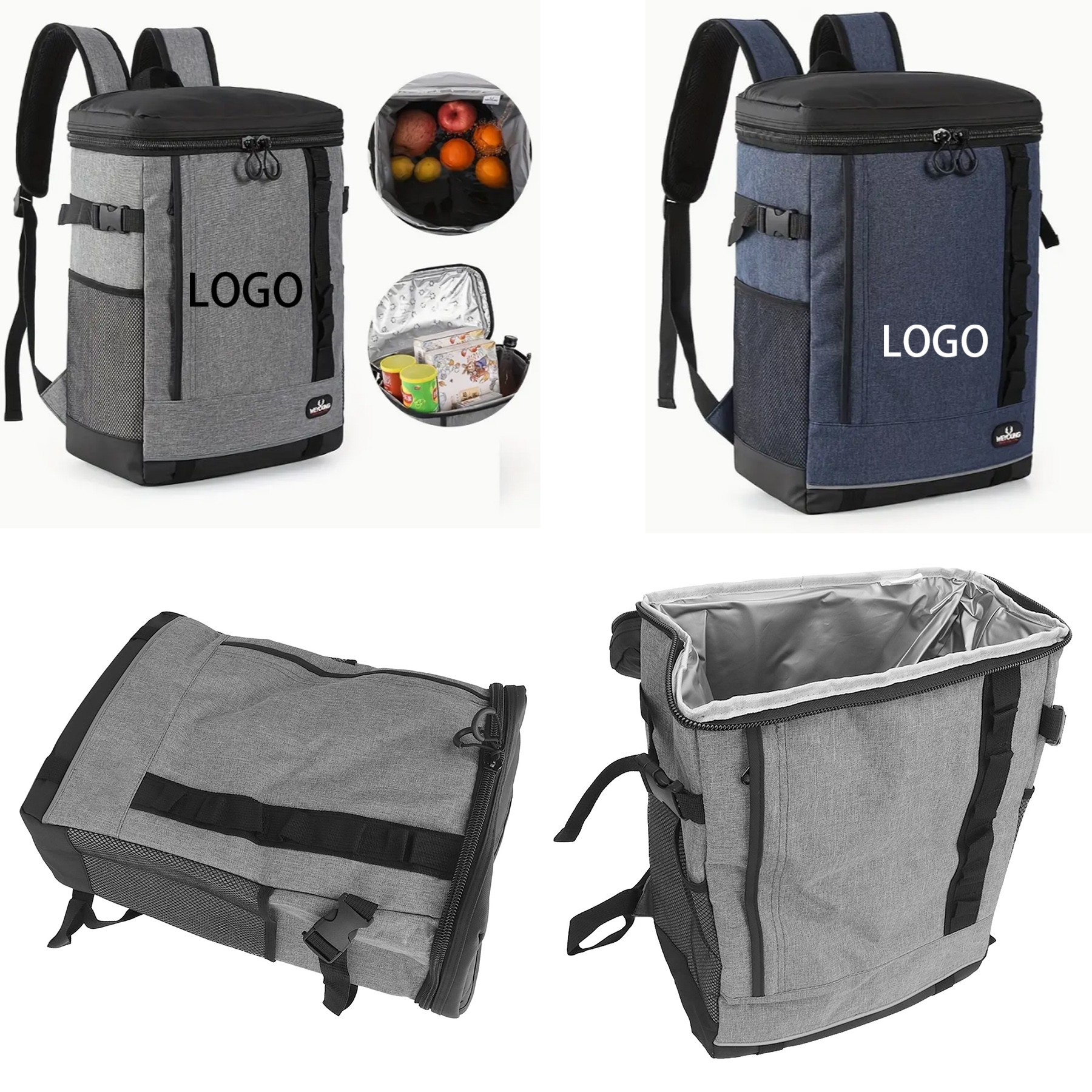 20L Thermal Insulated Food Delivery Backpack