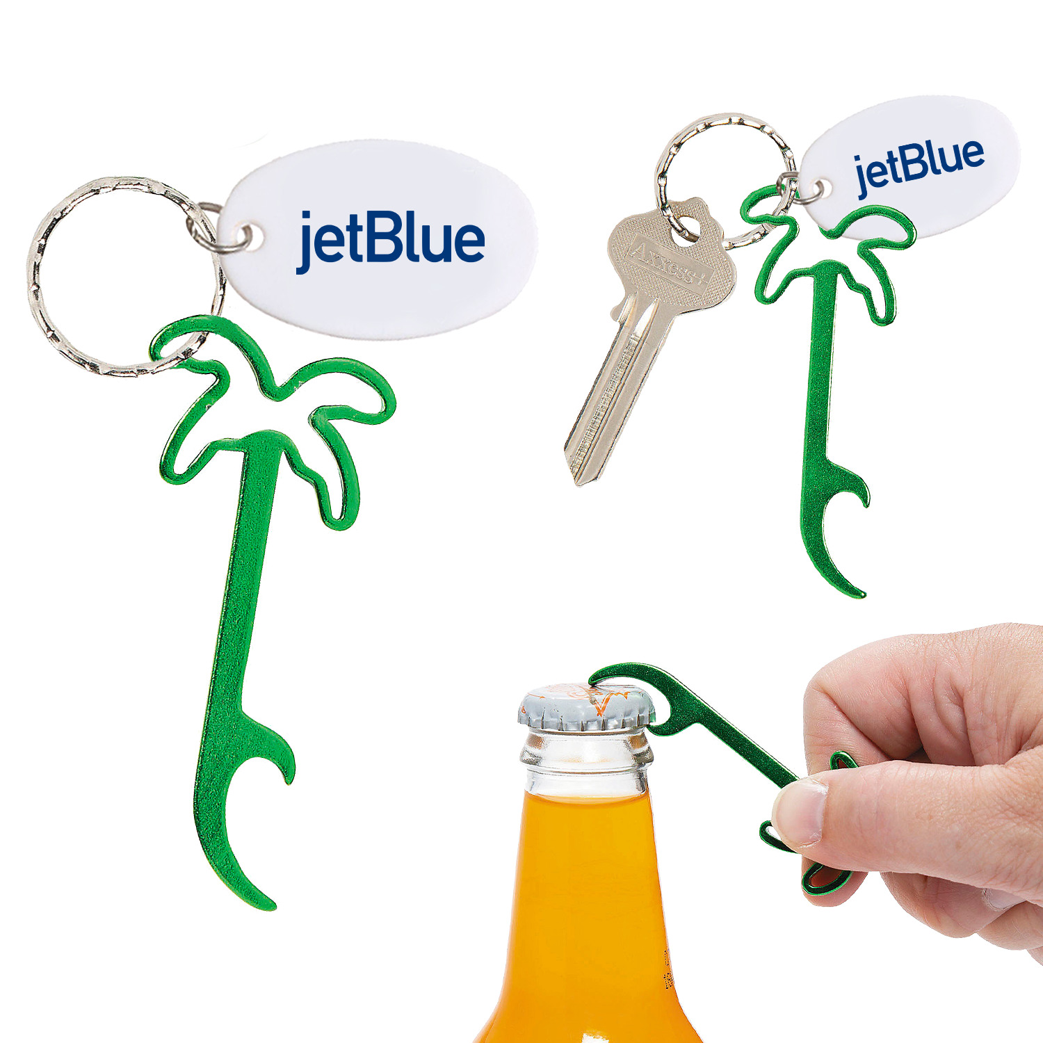 Tree Bottle Opener Keychain 1