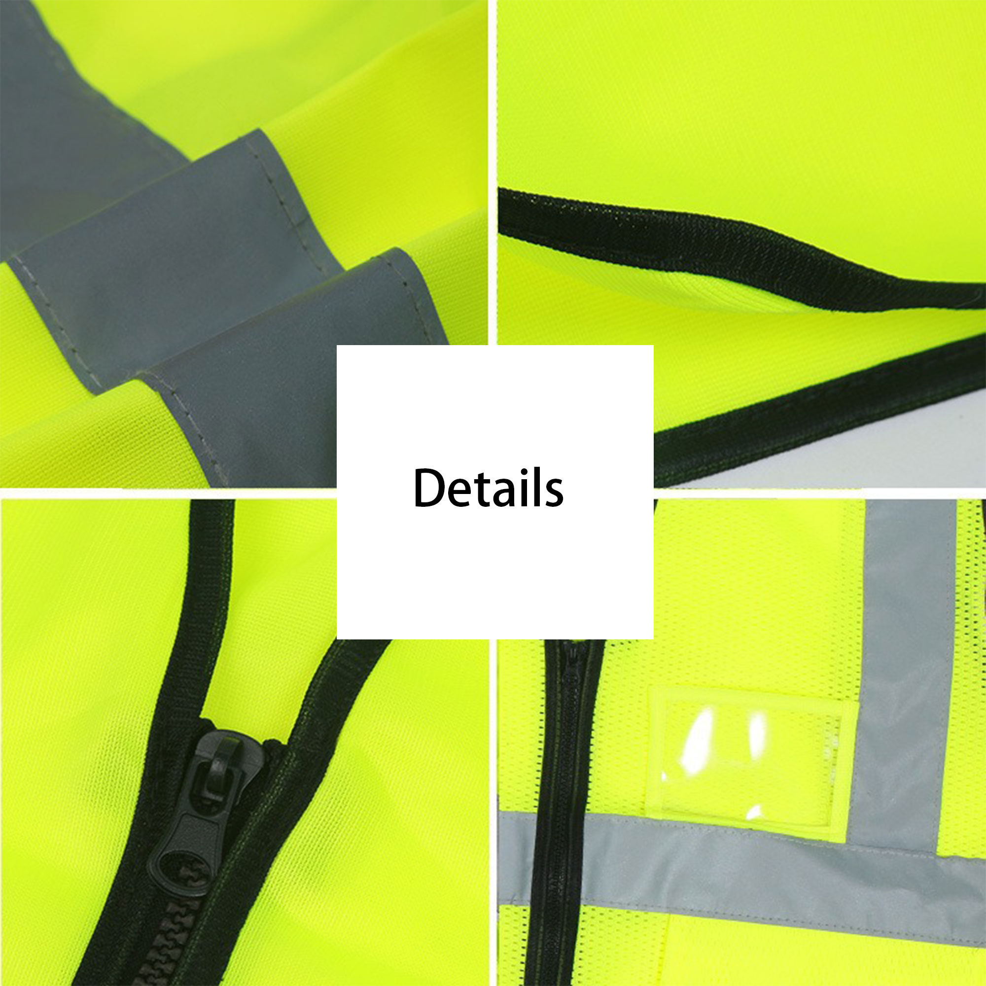 Reflective Vest With Multiple Pockets 3