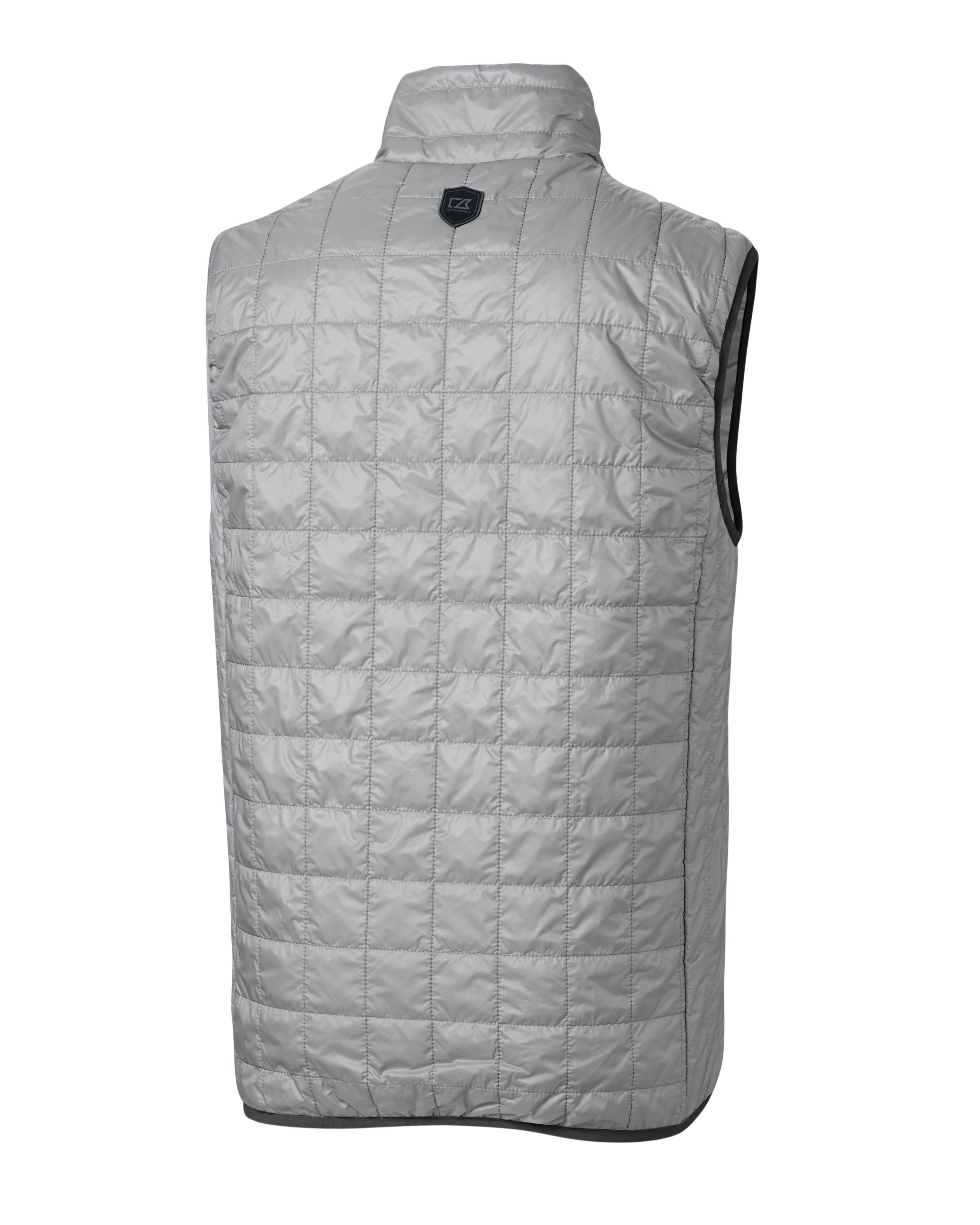 Cutter & Buck Rainier Recycled Insulated Puffer Mens Big & Tall Full Zip Vest Big & Tall 47
