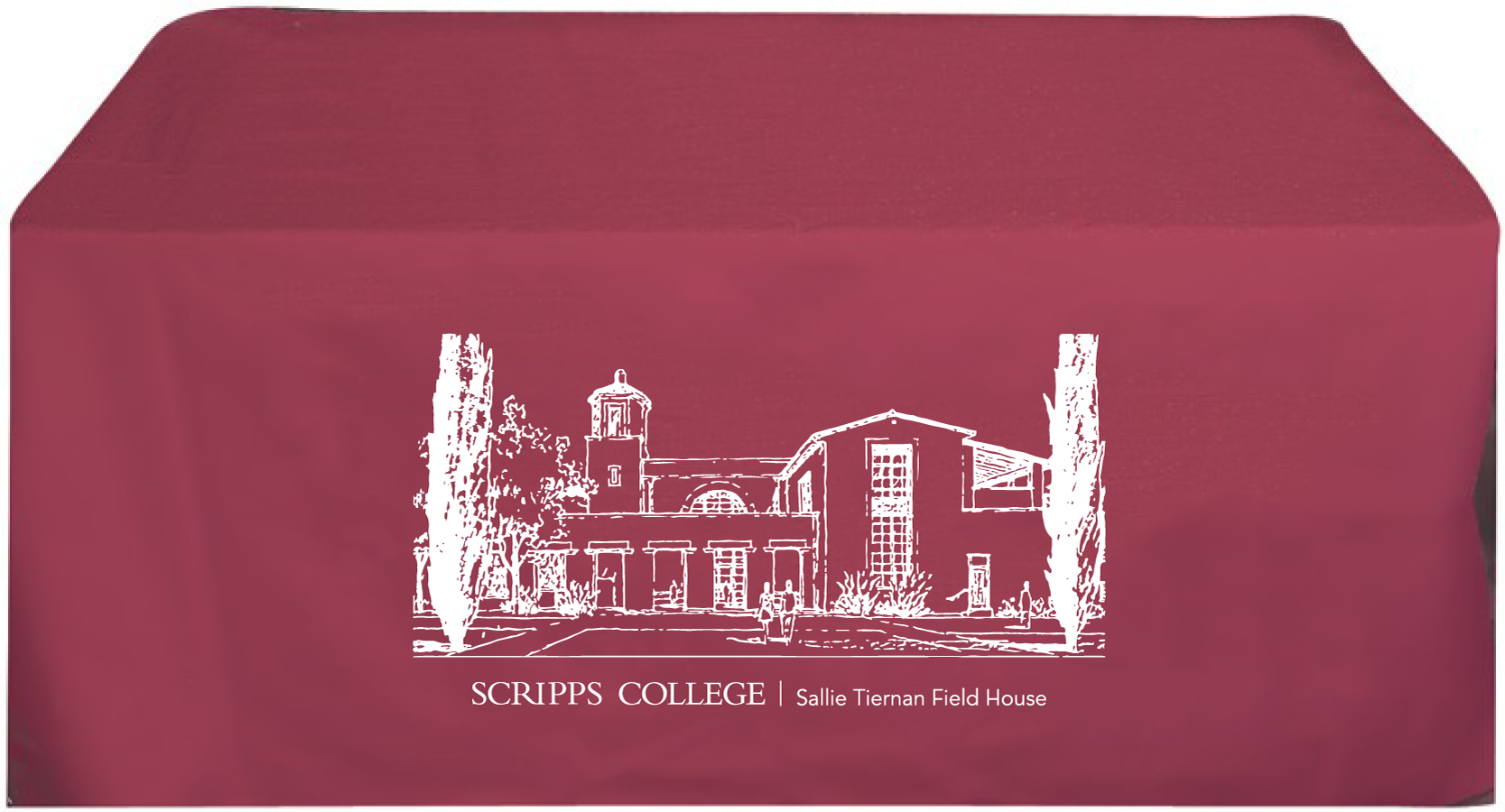 Fitted 4 ft. Table Cover - Tablecloth - Table Throw