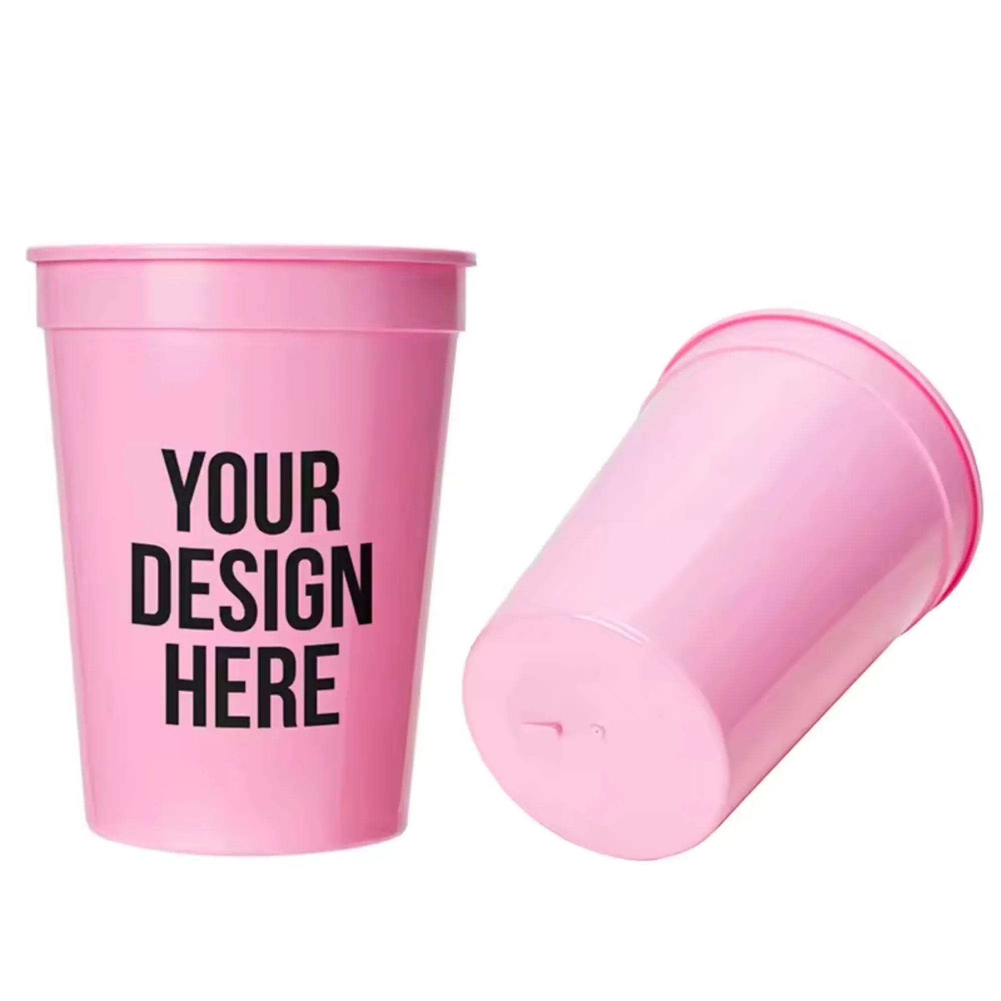 Plain Reusable Stadium Cup 4