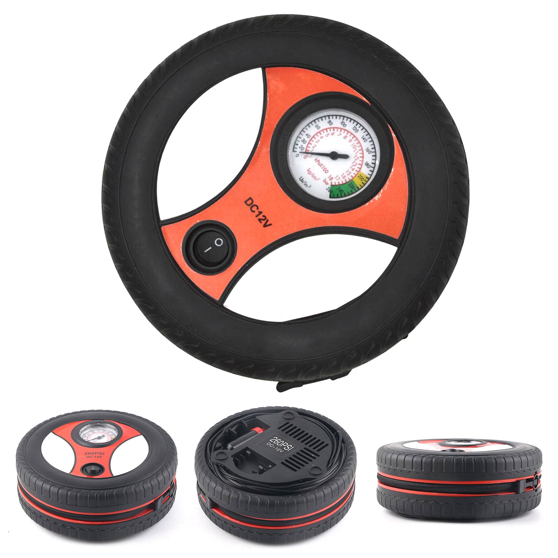 Car Travel Tire Air Pump Compressors 2
