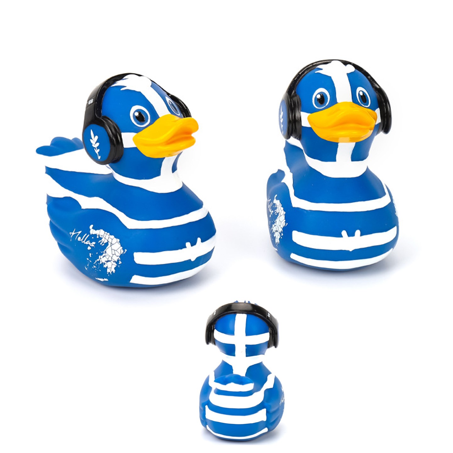 Rubber Duck with Earphone 2