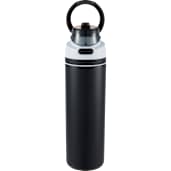 Elvin 28oz Recycled Stainless Flip Straw Bottle, custom water bottle with logo imprint 195
