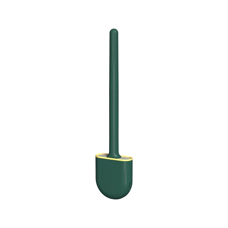 Silicone Toilet Brush Set for Bathroom 2