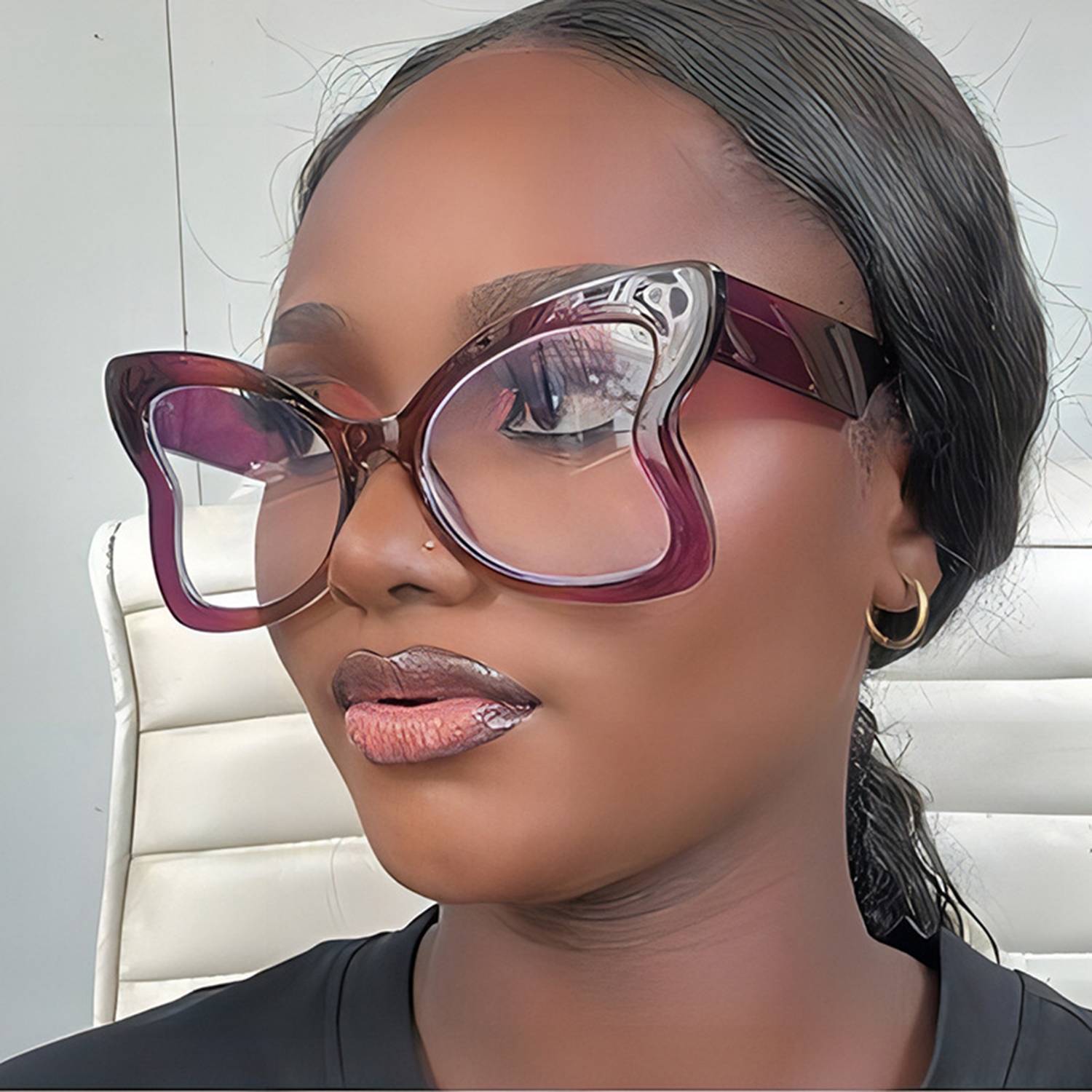 Vintage Classic Butterfly Shape Sunglasses 4