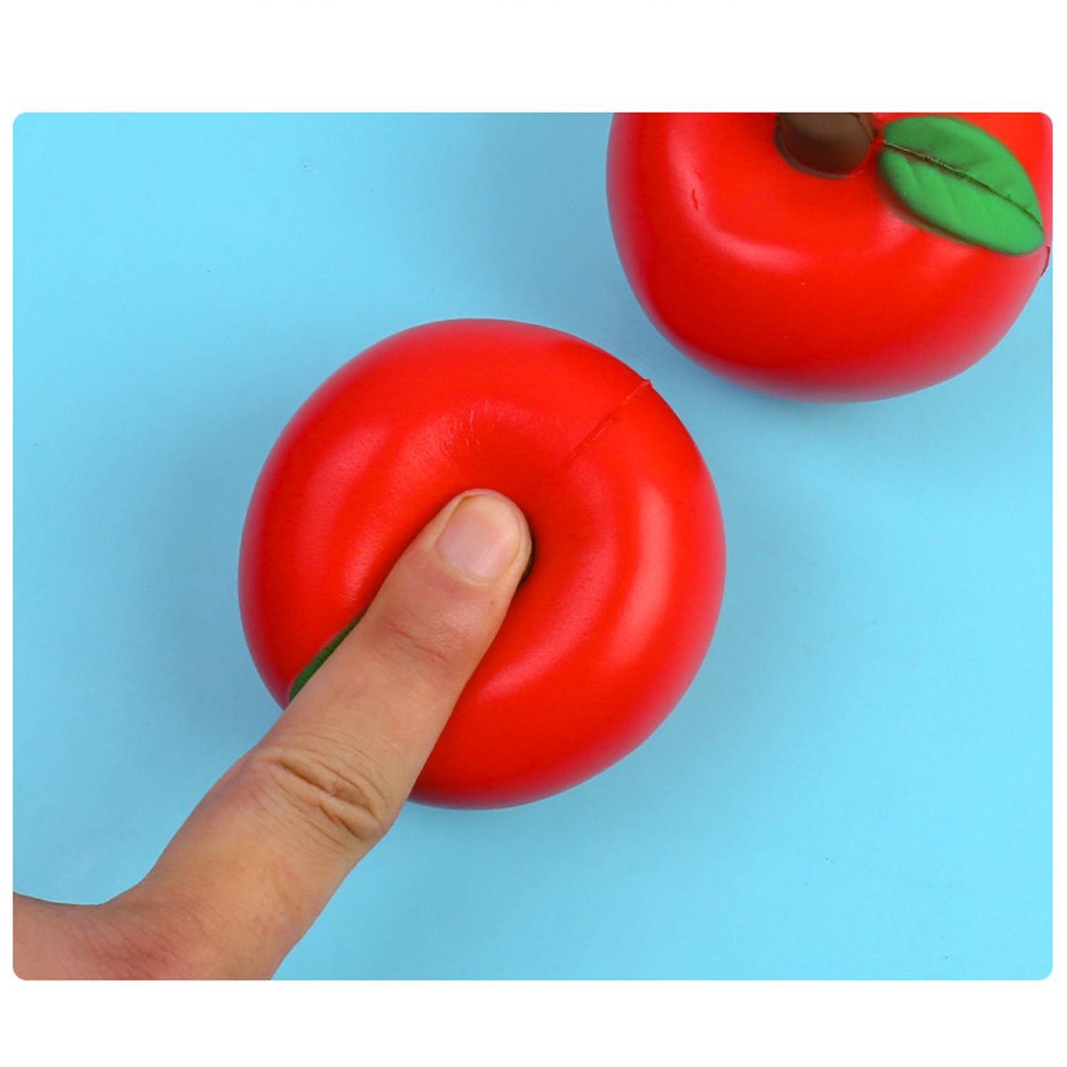 PU Foam Apple Stress Reliever Toy 5