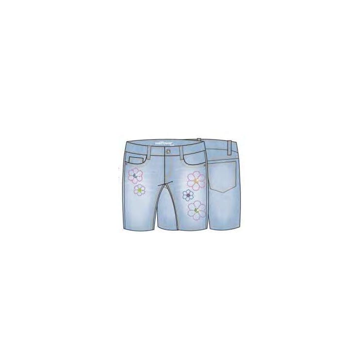 Girls Royal Bermudas - Size 4-6X 12pcs
