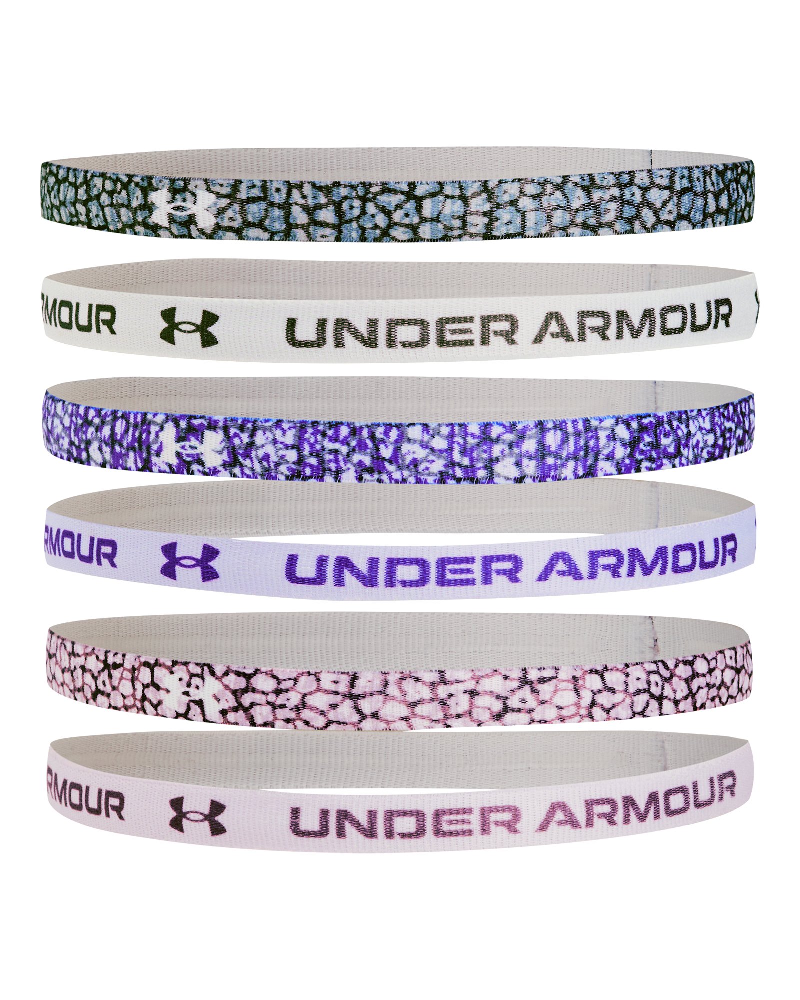UA Graphic Girls' 6 Pack Headbands 7
