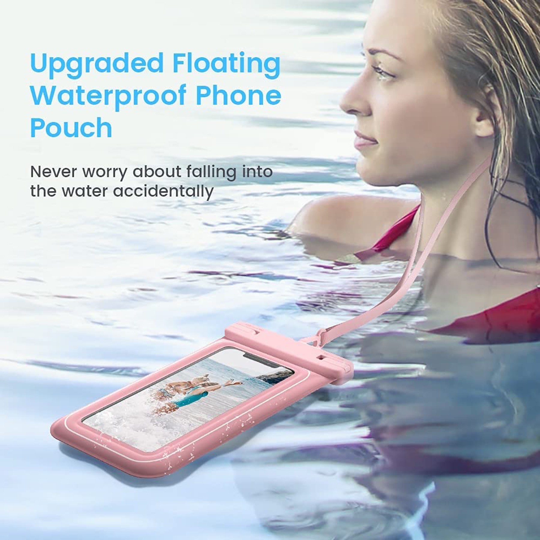Sponge Floating Cell Phone Waterproof Pouch 2