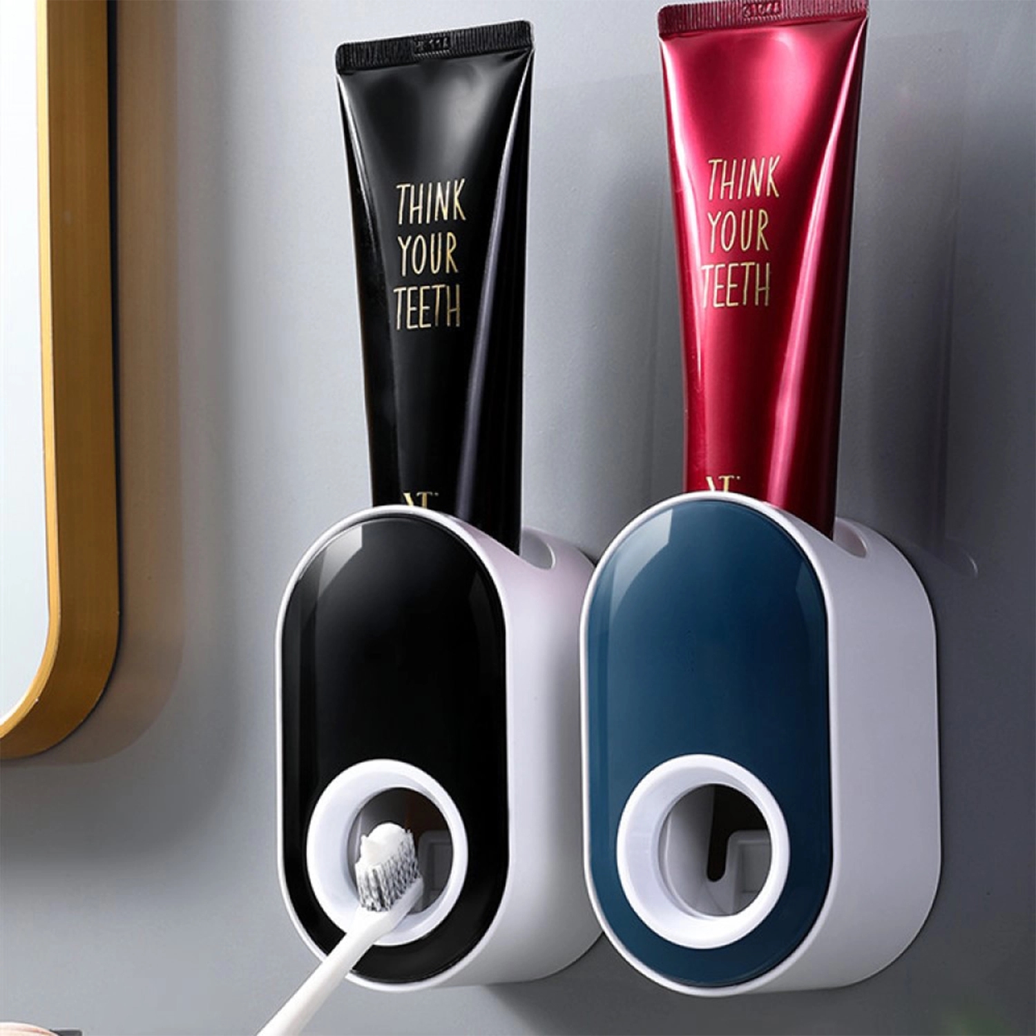 Wall-Mounted Automatic Toothpaste Squeezer 2