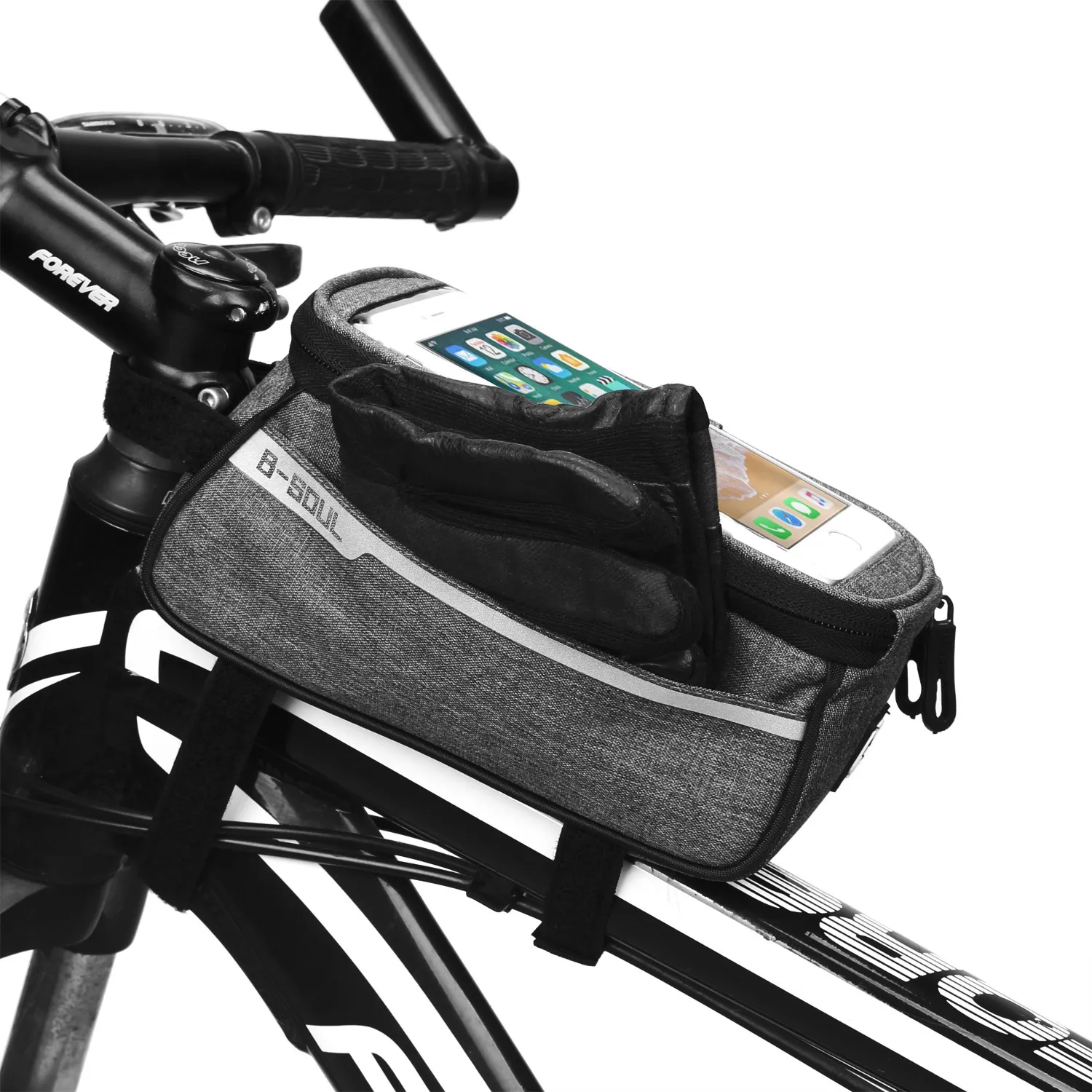 Bicycle Phone Front Frame Bag 4