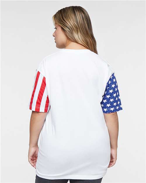 Unisex Stars & Stripes Tee - 3976 9