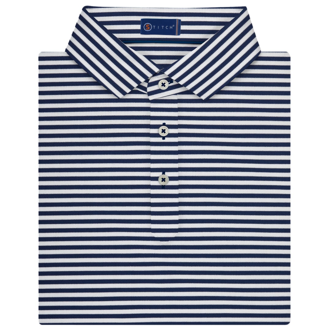 STITCH® Club Stripe Polo Shirt - Men's 66