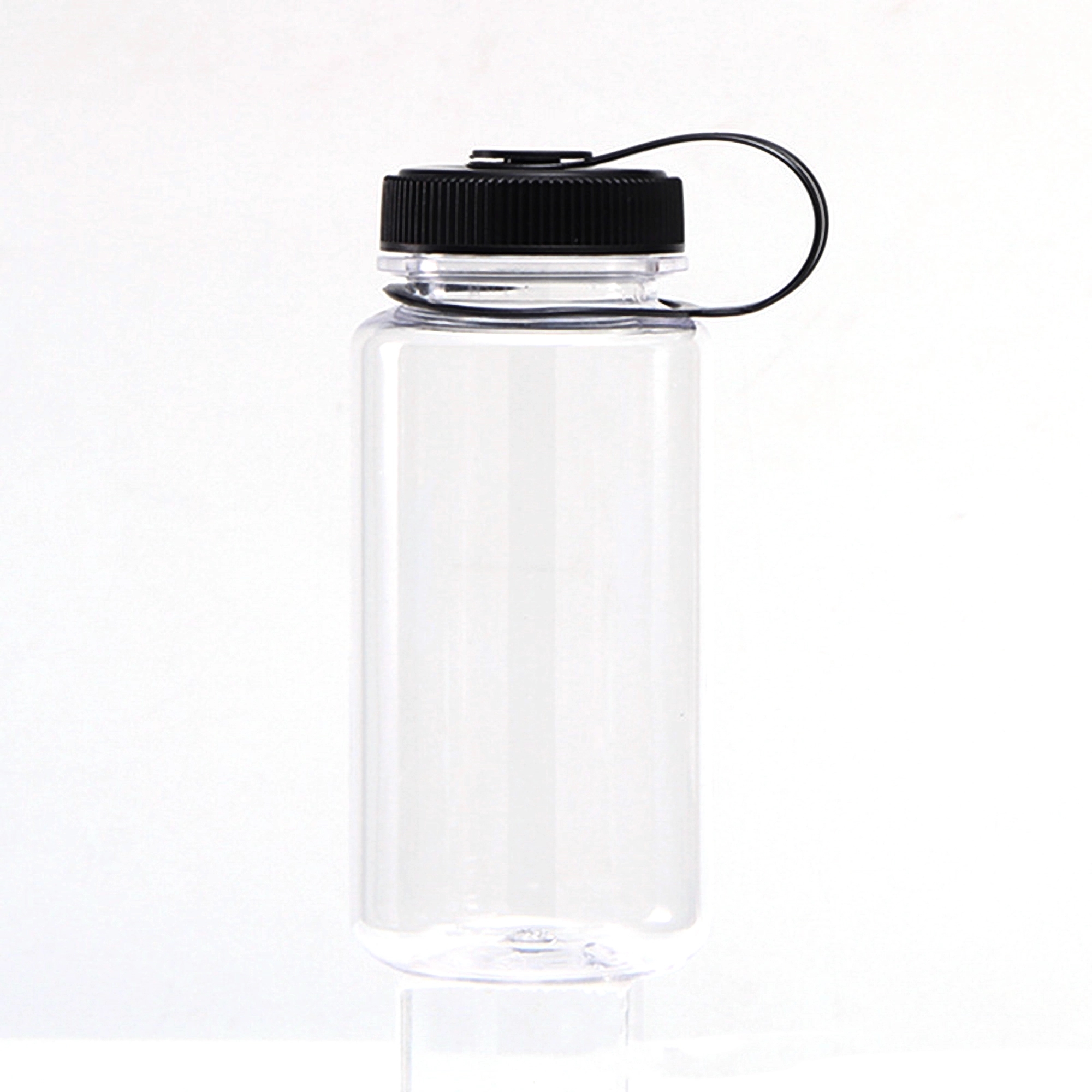20oz. Clear Translucent Sports Bottles w Tethered Lid 2